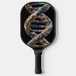 Goud & Iriserende Parel Luxe Wetenschappelijk Ontw Pickleball Paddle
