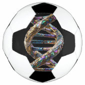 Goud & Iriserende Parel Luxe Wetenschappelijk Ontw Voetbal (Voorkant)