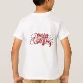 Goud is het seizoen om vrolijke kerst te sprankele t-shirt (Achterkant)