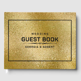 Goud-israëlische textuur weergeven gastenboek