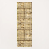 Goud japans esdoorn blad perkament papier elegant yogamat (Voorkant)