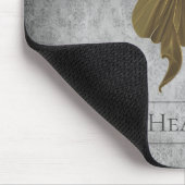 Goud Jeweled Butterfly Damask Muismat (Hoek)