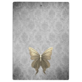 Goud Jeweled Dragonfly Klembord (Achterkant)