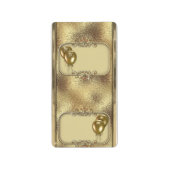 Goud Jubileum Hersheys Miniatuur Snoep bar wrap Etiket (Voorkant)