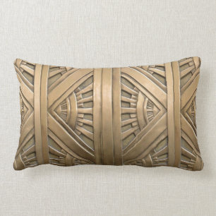 goud, Jugendstil, elegant art deco, vintage, Kussen