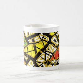 GOUD – Jumbo Kunstmok | Abstract Luxe Design Koffiemok