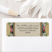 Goud & Kant Classic Formele Elegante Huwelijksadre Etiket (Insitu)