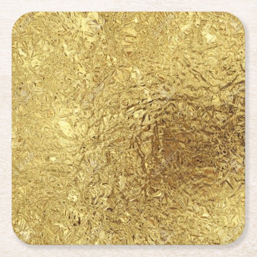 Goud- Kartonnen Onderzetters (Voorkant)