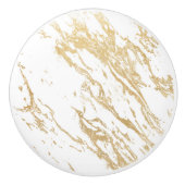 Goud Keramische Knop (Voorkant)