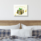 Goud kerstcadeau — afdrukken (Insitu (Slaapkamer))