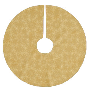 Goud kerstsnowflake ventilator kerstboom rok