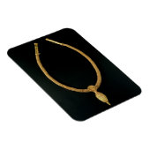 Goud ketting met een werper van Monte Luna Magneet (Rechterzijde)