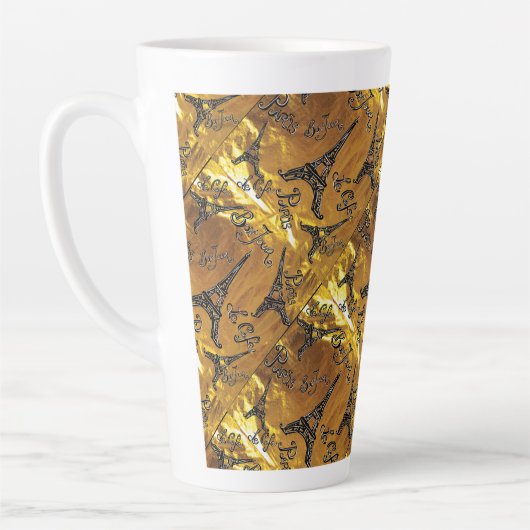 Goud Latte Mok (Links)