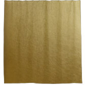 Goud lederen douchegordijn (Voorkant)