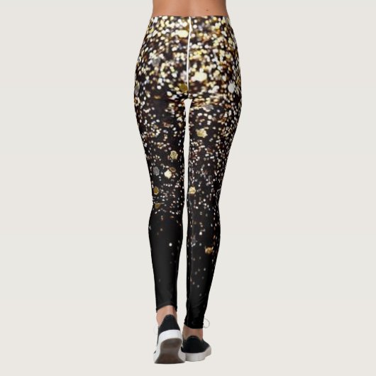 Goud Leggings (Achterkant)