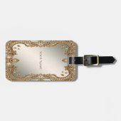 Goud Lijst Bagagelabel (Voorkant horizontaal)