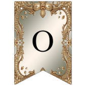 Goud Lijst Bunting Flag Vlaggetjes (Tweede vlag)