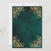 Goud Lijst Donkergroen Islamitisch Aqiqa Aqeeqa Ba Kaart (Achterkant)