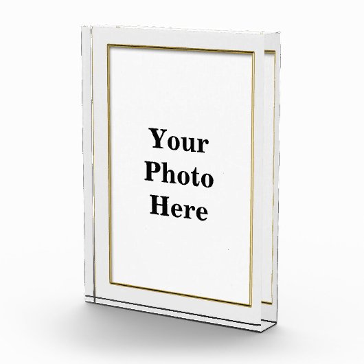 Goud Lijst Fotoblokken (Rechts)