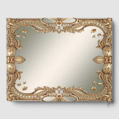 Goud  Lijst gastenboek (Achterkant)