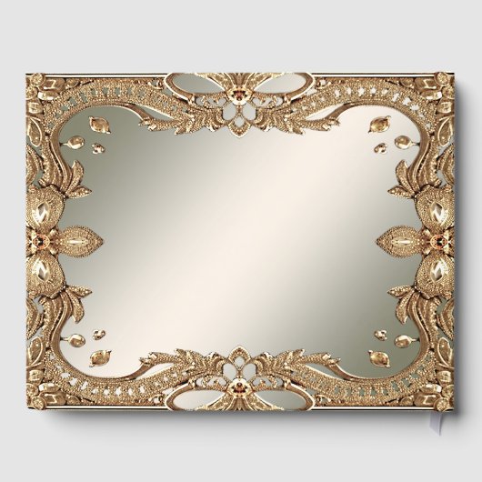 Goud Lijst gastenboek (Achterkant)
