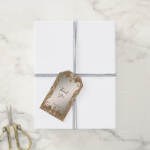 Goud  Lijst Gift Label Cadeaulabel (Met Touw)