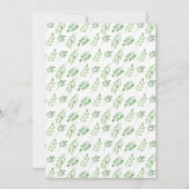 Goud Lijst laat Uittredingspartij in ruste uitnodi Kaart (Achterkant)