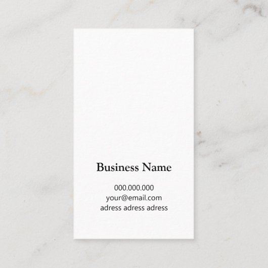 Goud lijst met aangepaste logo, grafische kaart visitekaartje (Achterkant)