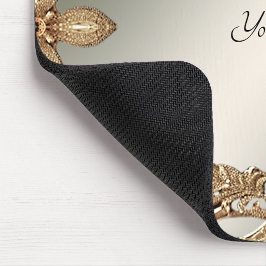 Goud  Lijst Mousepad Muismat (Hoek)