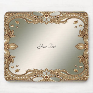Goud  Lijst Mousepad Muismat