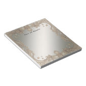 Goud Lijst Notitieblok (Schuin)