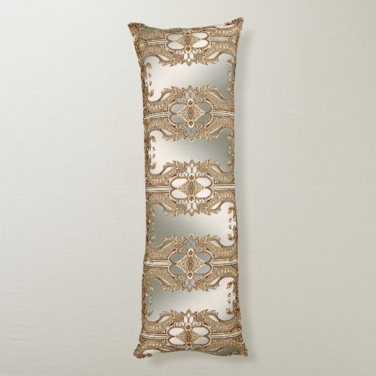 Goud Lijsten Body Pillow Lichaamskussen (Achterkant (Verticaal))