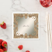 Goud Lijsten servetten (Insitu)