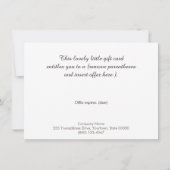 Goud Lotus massage Therapist Cadeaubon (Achterkant)