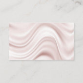 Goud Lux moderne lijnen | Zijde stof Visitekaartje (Achterkant)