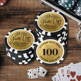 Goud Maak Je Eigen Logo Poker Chips