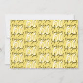 Goud maken 60 ziet er goed uit op uitnodiging om f (Achterkant)