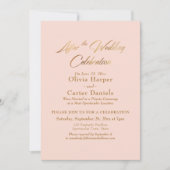 Goud Manuscript na de viering van het huwelijk Blu Kaart (Voorkant)