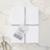 Goud & Marine | Modern Party Favor Bedankt Labels Cadeaulabel (Met Touw)
