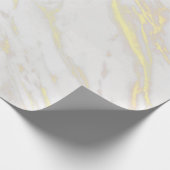 Goud Marmer Elegant Wrapping Papier (Hoek)