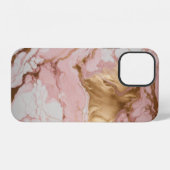 goud marmer iPhone hoesje (Achterkant horizontaal)