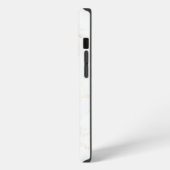 Goud marmeren patroon getextureerd iPhone hoesje (Linkerkant)