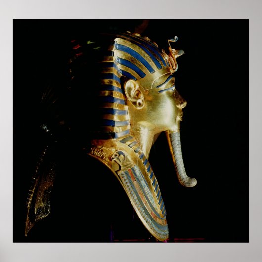 Goud masker van Tutankhamun Poster (Voorkant)