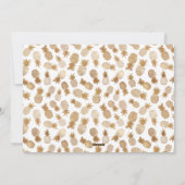 Goud Mele Kalikimaka 6 Foto Collage Kerstmis Ho Feestdagenkaart (Achterkant)