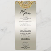 Goud  menu (Voorkant)