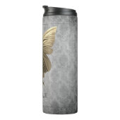 Goud met juwelen versierde vlinder thermosbeker (Geroteerd rechts)