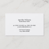 Goud met magenta Guilloche Pattern Visitekaartje (Achterkant)