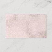 Goud met reservekorrels Waterverven Visitekaartje (Achterkant)