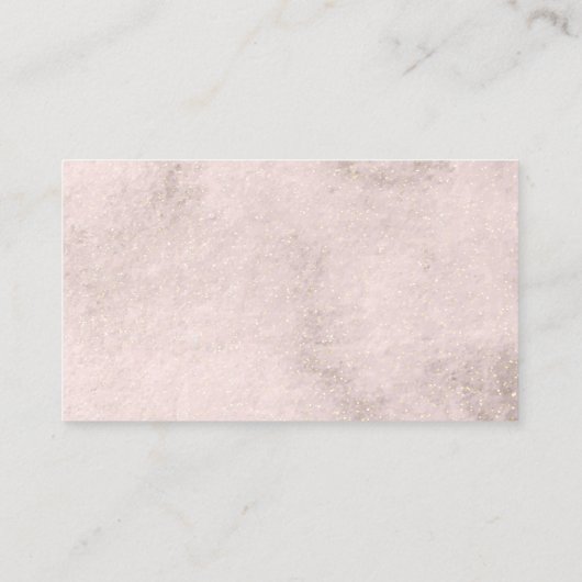 Goud met reservekorrels Waterverven Visitekaartje (Achterkant)