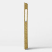 Goud metaal geborsteld ondergrond of textureabstra Case-Mate iPhone case (Achterkant / Links)
